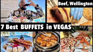 7 BEST BUFFETS in LAS VEGAS #vegasbuffet #vegaseats #vegasfoodie