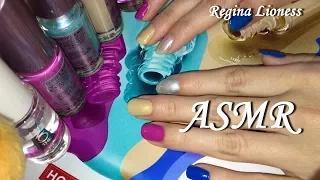 ASMR. МАНИКЮР НОВЫМИ ЛАКАМИ ORIFLAME THE ONE. Цвета шведского лета=^.^=