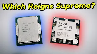 i9-14900K vs Ryzen 7 7800X3D - The Ultimate Faceoff (UNDERVOLTED)!