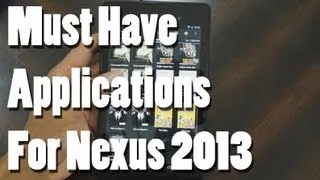 Top 5 Must Have Apps for Nexus 7 | And Other Tablets |