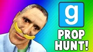 Gmod Prop Hunt Funny Moments - Banana Movie, Fastest Round EVER, Prop Hunt Tips (Garry's Mod)