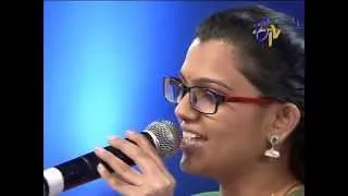 Swarabhishekam - Mano & Pranavi Performance - Meghalalo Thelipomanadhi Song - 13th July 2014