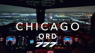 CHICAGO | BOEING 777 LANDING 4K 60P