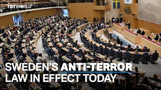 Sweden enacts new anti-terror law in bid to join NATO
