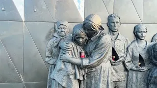 The NEW Memorial to USSR Civilians, Victims of Nazi Genocide in WWII - St Petersburg, Russia