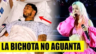 Anuel AA al borde de la Muerte, ¡Karol G reacciona y Rompe en Llanto!