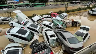 Devastating Floods and Typhoons Ravage Hailongzhang Province, China
