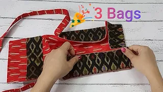 3 Practical Bags For Daily Use | Quick and Easy To Make at Home