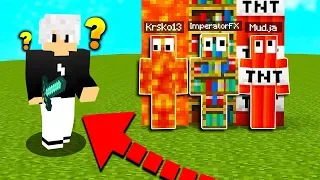 SVE VREME SMO BILI IZA NJEGA!! 😦 (igramo skrivača u Minecraftu)