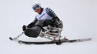 Corey Peters  (1st run) | Men's slalom sitting | Alpine skiing | Sochi 2014 Paralympics