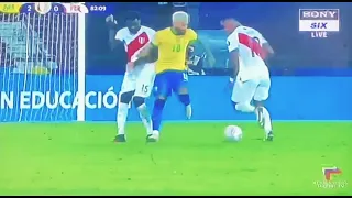 Neymar skills Brazil vs peru in Malayalam commentary copaamerica 2021 onzyo