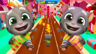 Talking Tom Gold Run Talking Tom Full Screen Candy World Android Gameplay