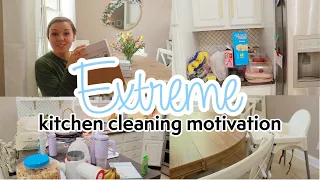 Extreme Kitchen Cleaning Motivation | Kitchen Clean With Me
