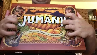 ASMR JUMANJI game board unboxing