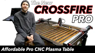 The new Crossfire PRO CNC plasma table from Langmuir systems