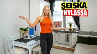 Miss Suomi Alina Voronkova esittelee yksiönsä - paljastaa hauskan ruokailupaikkansa!