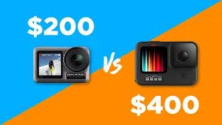 CHEAP vs EXPENSIVE - Osmo Action vs GoPro 9 - 2021 UPDATE