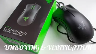 Razer DeathAdder Essential Unboxing + How To Verify Original or Fake!