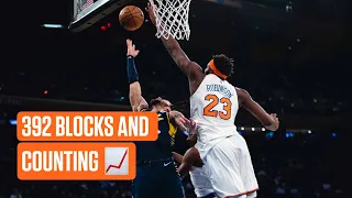 Mitchell Robinson reaches No. 5 on the Knicks All-Time Block List | Knicks Highlights