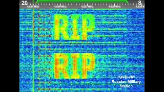RIP Being Broadcasted over Russian Military Station UVB-76