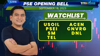STOCKS REVIEW BY REQUEST | PSE Opening Bell Live September 18, 2023