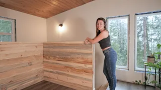Transforming Our Own Milled Lumber Into A Stunning Feature Wall!
