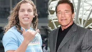 Arnold Schwarzenegger's Son Joseph Baena Emerges -- And He Looks Just Like His Dad!