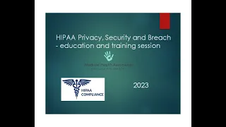 2023 HIPAA PRIVACY, SECURITY & BREACH