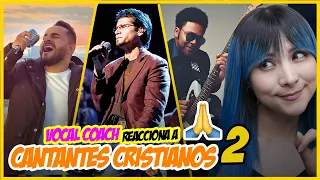 CANTANTES CRISTIANOS 2: Gabriel Henrique, J. Adrián Romero, Thalles Roberto | VOCAL COACH REACCION