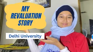 The story of my second semester result || My revaluation experience || Delhi university