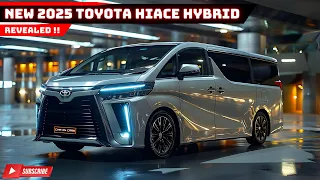 New 2025 Toyota Hiace Hybrid: Will it Coming to the US !?