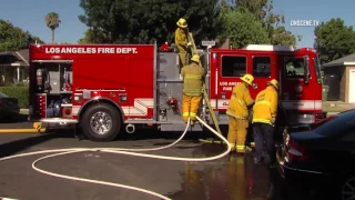 Reseda Grow Operation Fire (6-21-17)