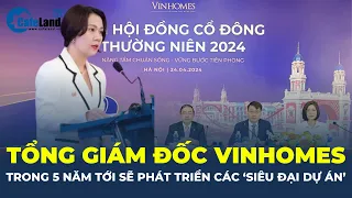 Tổng giám đốc Vinhomes: Trong 5 năm tới sẽ phát triển các 'SIÊU ĐẠI DỰ ÁN' | CafeLand