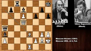 Mikhail Tal vs Viktor Kupreichik (1981)