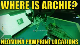 All Pawprint Locations for WHERE IN NEONUMA IS ARCHIE? VEIL CONTAINMENT | Strand Mastery