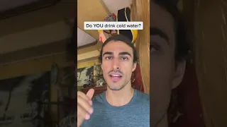 Doctor reacts to why you should never drink cold water! #shorts