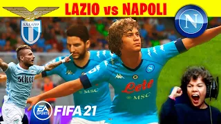 LAZIO vs NAPOLI | PALLA MATTA | FIFA 21 | Trova gli Impostori