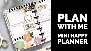Plan With Me // Mini Dashboard Happy Planner // Homebody // May 18-24, 2020