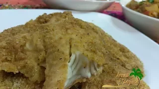 OVEN FRIED FISH/BAKED ENGLISH
