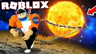 Can I Pull ENTIRE PLANETS In Roblox Strongman Simulator?!