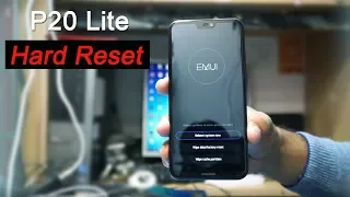 Huawei P20 lite hard reset |  password remove