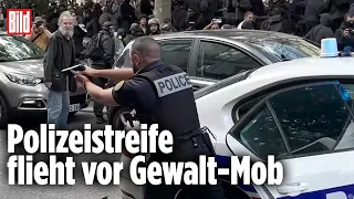 Gewaltausbruch gegen Pariser Polizei: Randale außer Kontrolle | Frankenreich