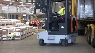 Introducing the NEW FluX Multidirectional Counterbalance Forklift | Hubtex Australia