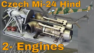 Czech AF Mi-24D - Eduard/Zvezda 1:48 "Hind D" - Part 2: Engines