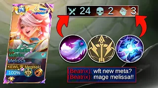 I TRY MELISSA MAGE AND THIS HAPPEN...😲 (it's really brokennn!)