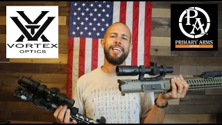 Vortex Strike Eagle 1-8x24 VS Primary Arms SLX 1-6x24 / Best Budget Low Power Variable Optic?