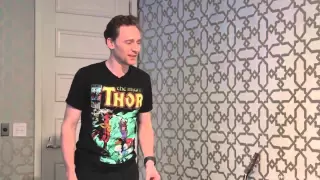 Tom Hiddleston - Dance in 'SlumberParty' (MTV)