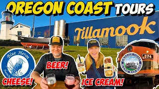 Tillamook Creamery |Oregon Coast Scenic Railroad | Restaurants, Breweries & Netarts Bay RV Resort