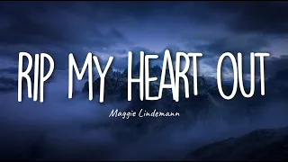 Maggie Lindemann - rip my heart out (Lyrics)
