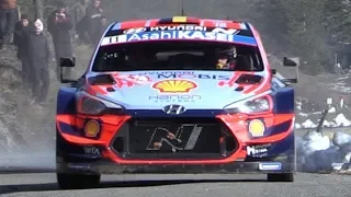 Thierry Neuville at Rallye Monte-Carlo 2020 - Hyundai i20 WRC pushed to the LIMIT!